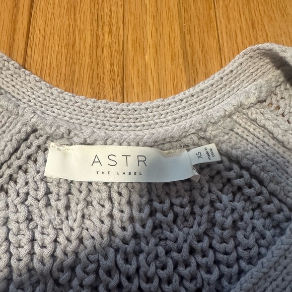 Astr Light Purple Knit Women's Sweater Size XS - Picture 3 of 7